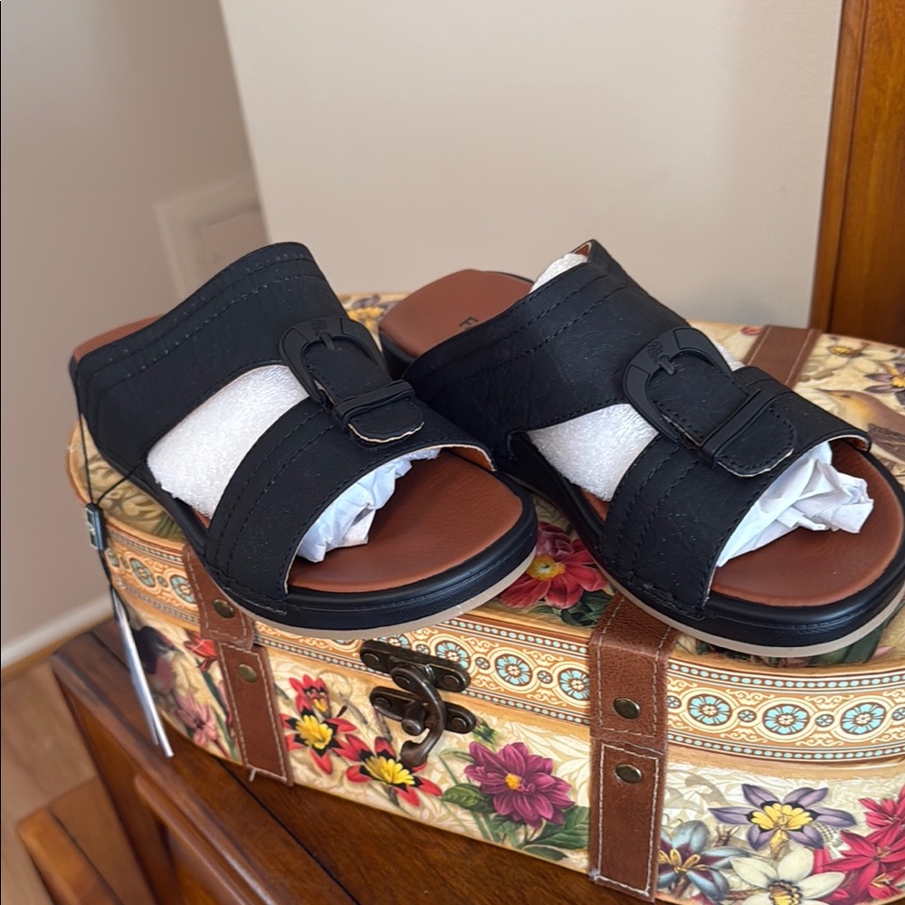 Black Kids Sandals